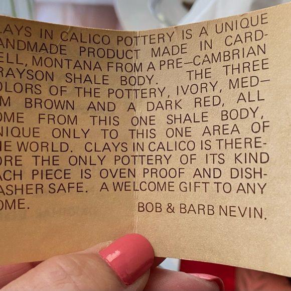 Beautiful Montana pottery💁🏼♀️🙌🏻😍 - Picture 4 of 4